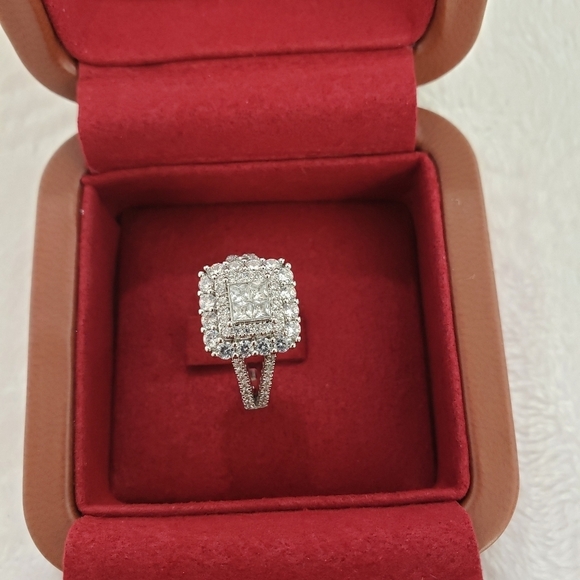 606- Engagement Ring, Proposal Ring, Mother's Day Gift, Wedding Size 7 NWT - Picture 5 of 5